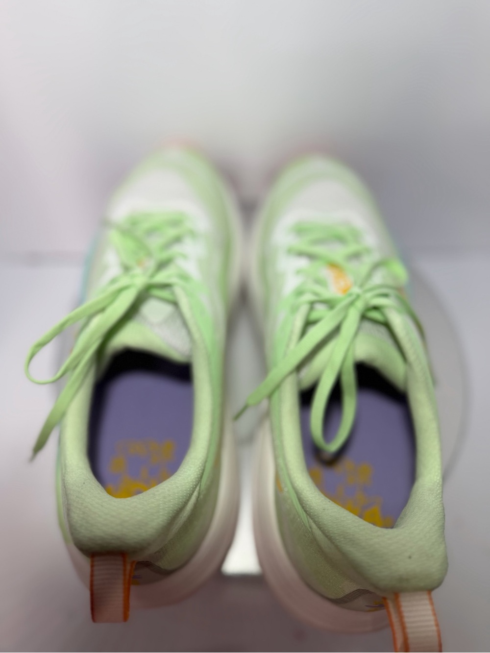 Hoka Women's Light Green and Lavender Running Sneakers size 11.5 NWT - Picture 7 of 8